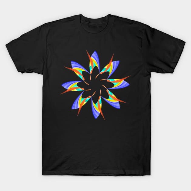 Blue star T-Shirt by Meo Design